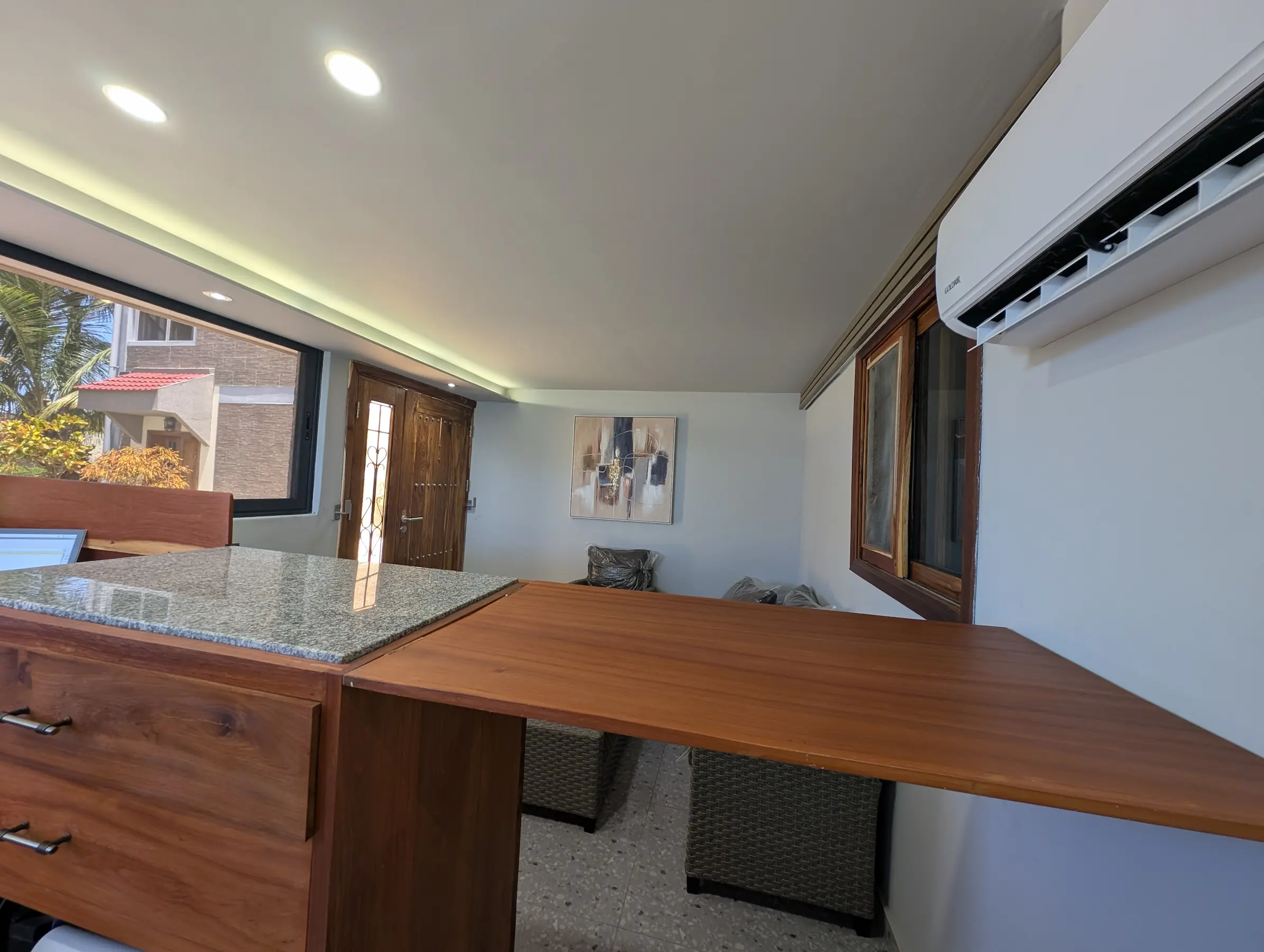 Private office interior